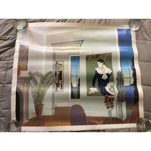 Thomas McKnight Harlequin Art Deco Museum Poster